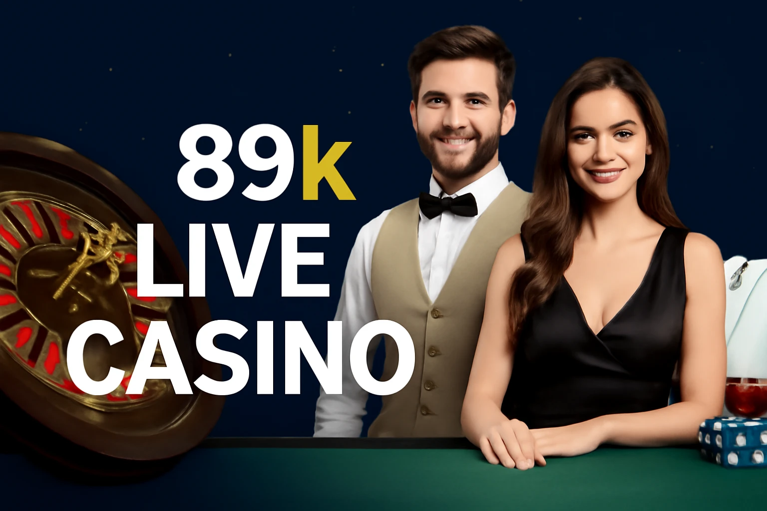O 89k Live Casino lança promoções regularmente