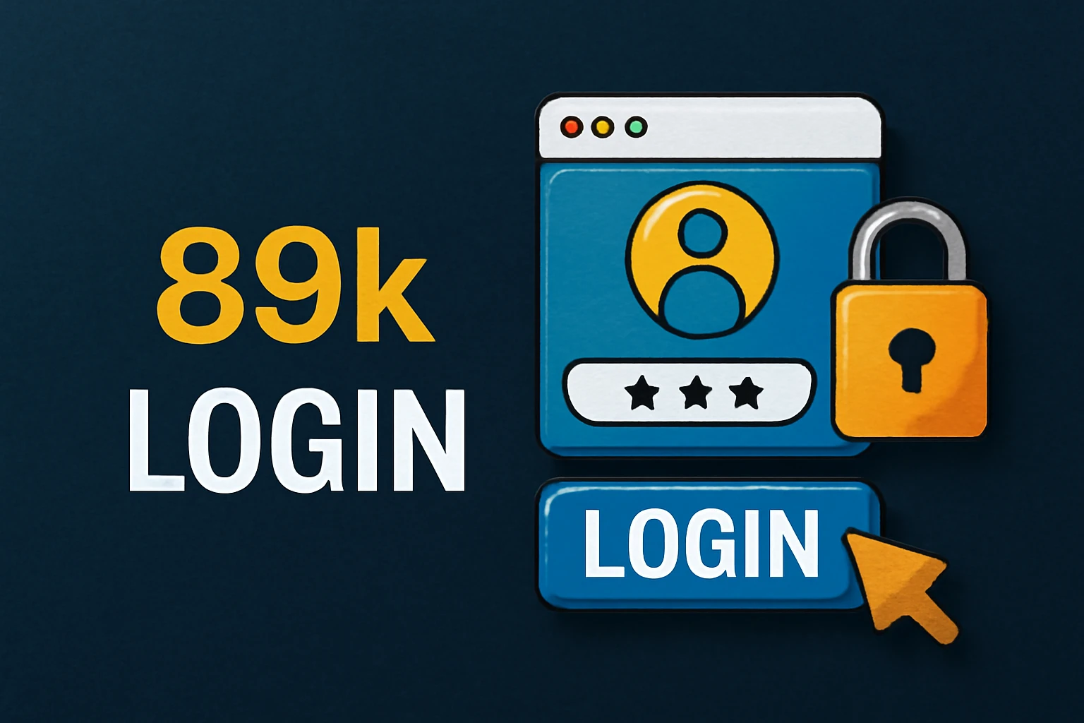 Não Perca tempo, o rRgistro na site 89k