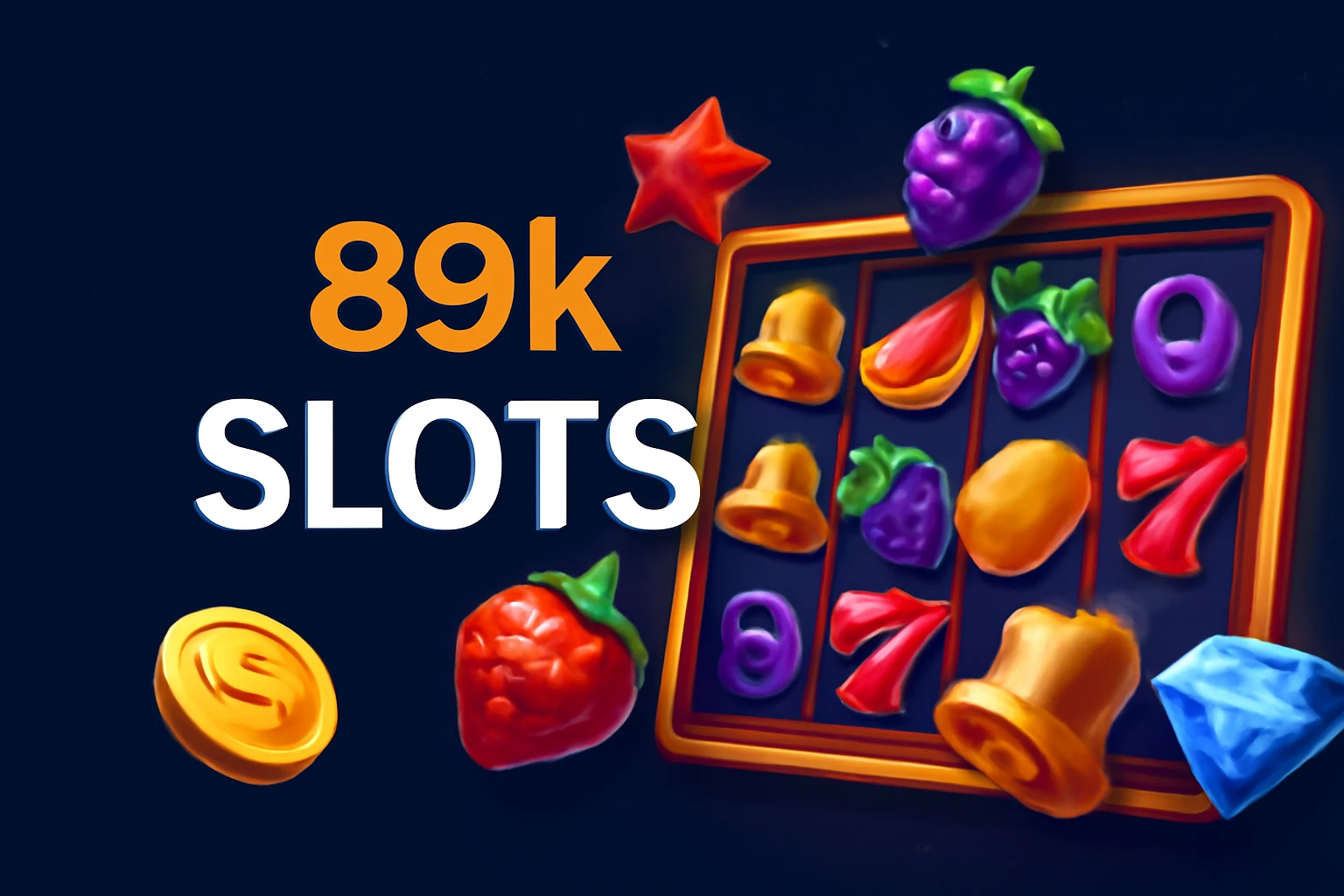 Explore o mundo das slot machines no 89k Casino